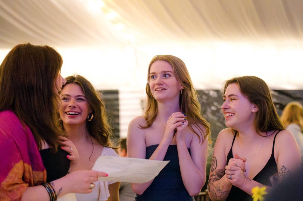 group of women at annual river valley waldorf auction