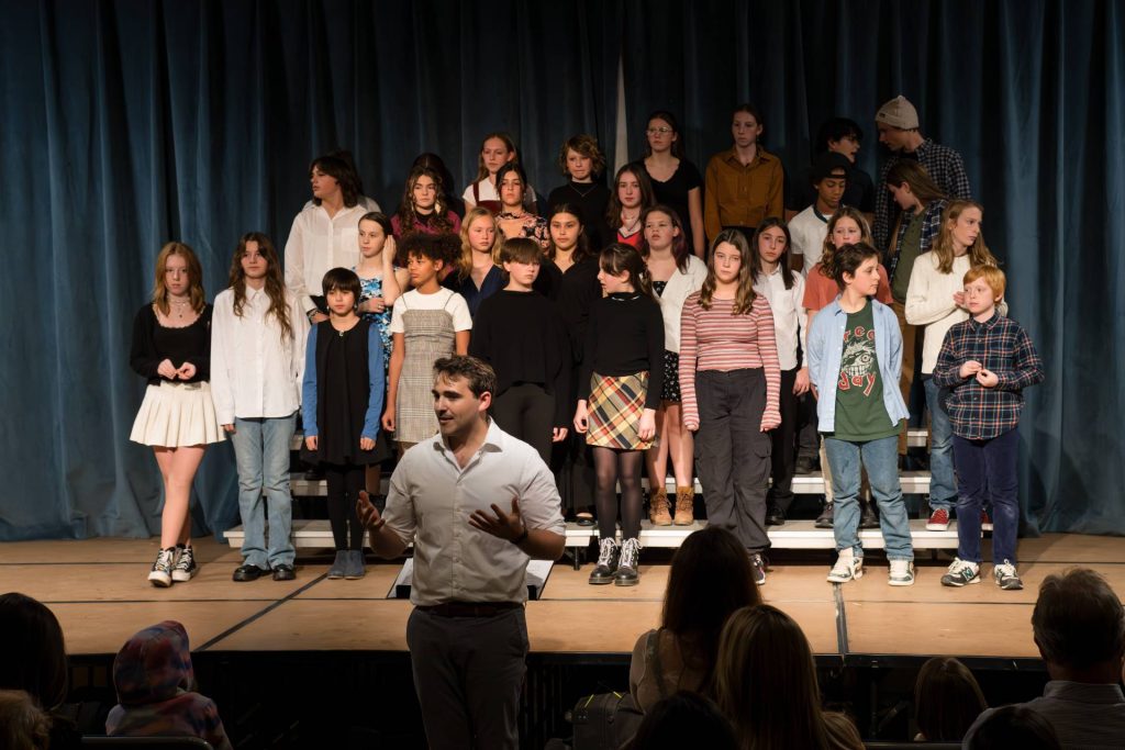 river valley waldorf choir performing